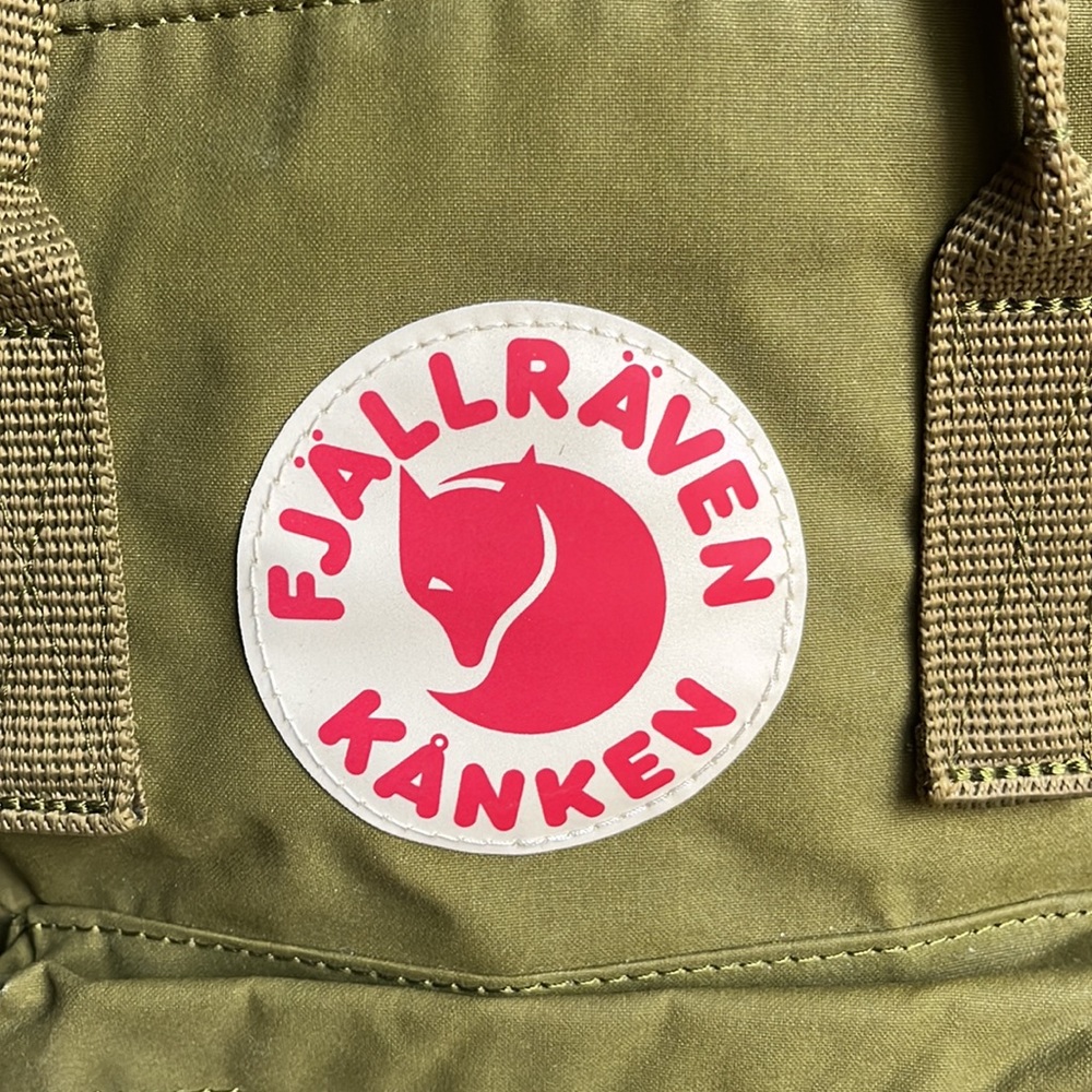 Fjallraven Kanken Green Mini Backpack